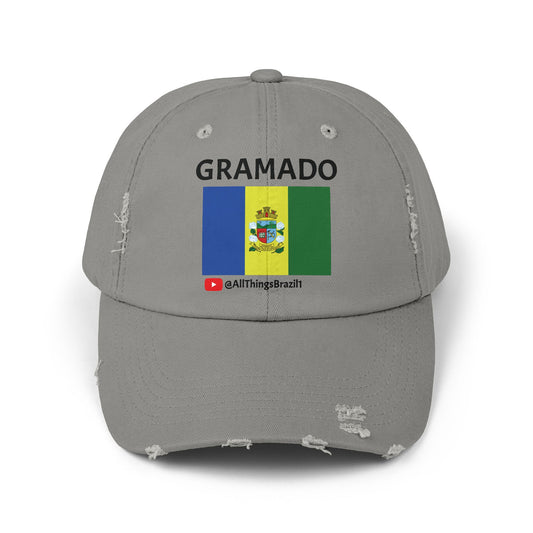 Gramado Brazil - Unisex Distressed Cap